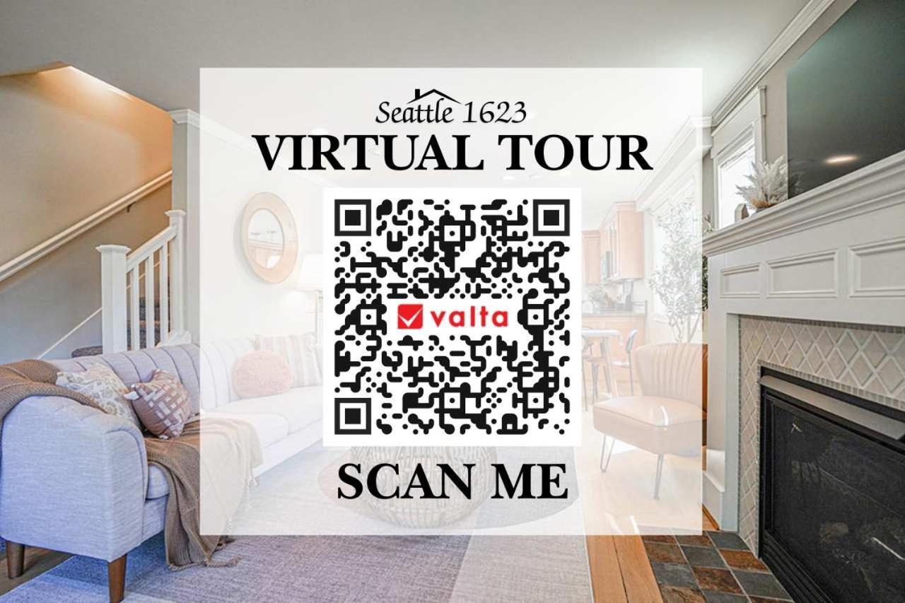 Exquisite Central Townhome With Spacious Loft And Gourmet Kitchen シアトル エクステリア 写真